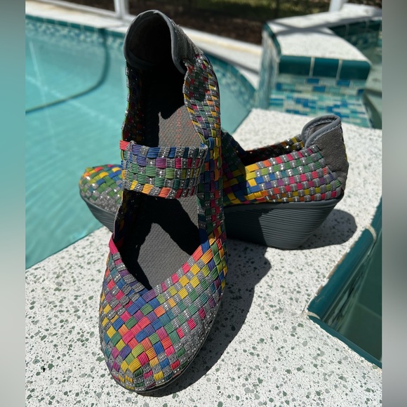 EUC Cute Stretchy Colorful Mary Janes - Picture 2 of 9